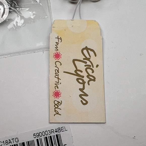 Erica Lyons Bold Gold and Silver Necklace - Picture 3 of 4